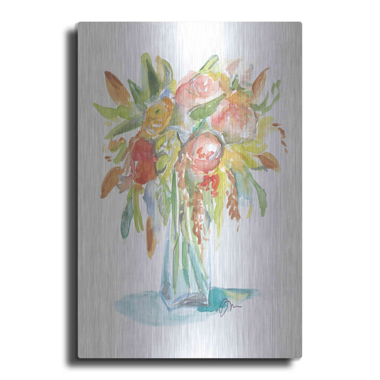 Luxe Metal Art 'Spring Memories' by Jessica Mingo, Metal Wall Art