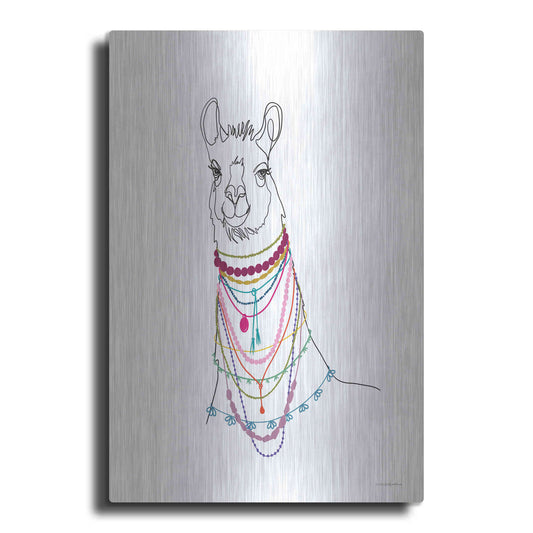 Luxe Metal Art 'Al-Pac-A Bunch of Necklaces' by Kamdon Kreations, Metal Wall Art