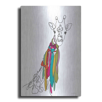 Luxe Metal Art 'How Do I Look' by Kamdon Kreations, Metal Wall Art