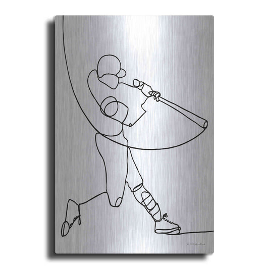 Luxe Metal Art 'Grand Slam' by Kamdon Kreations, Metal Wall Art