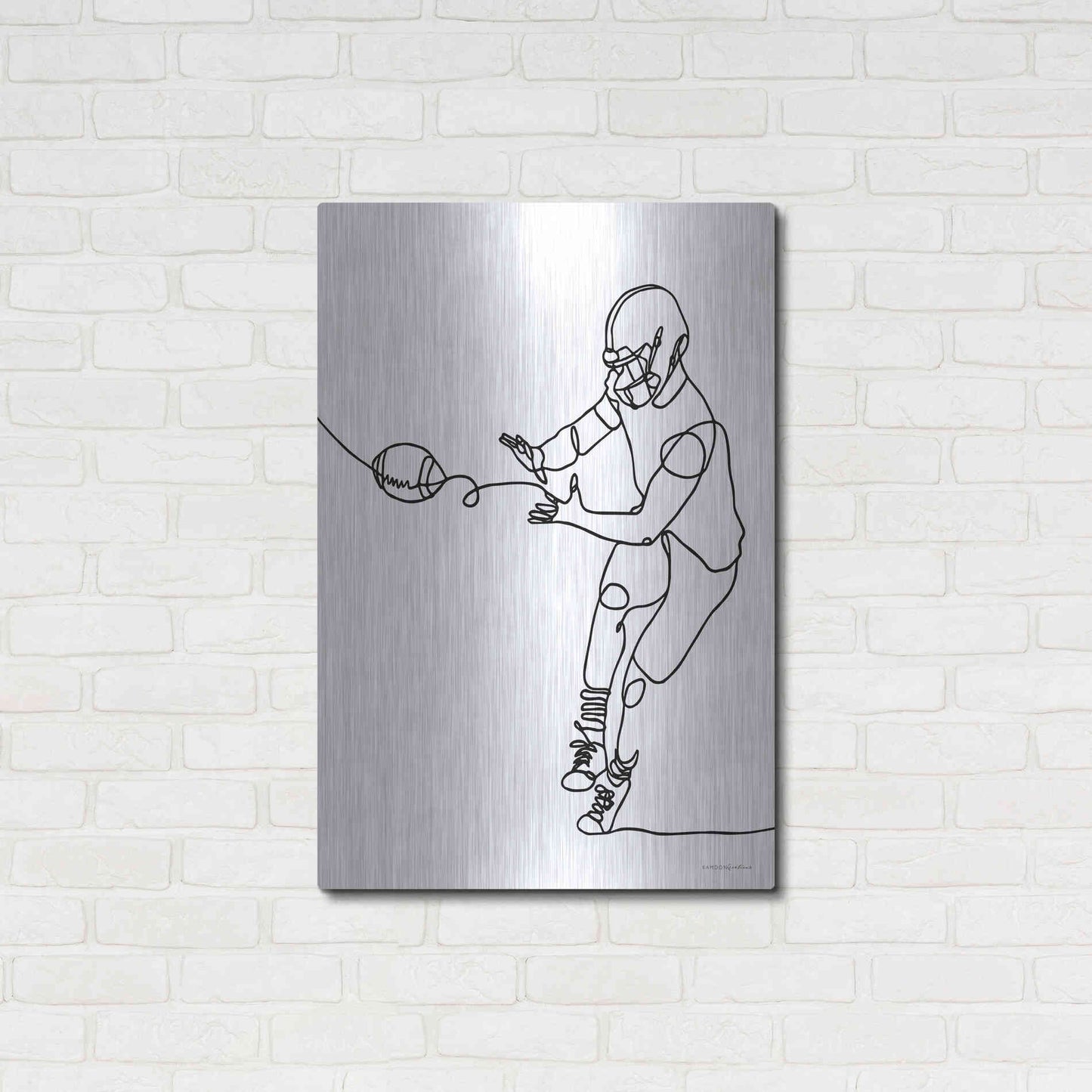 Luxe Metal Art 'Catch' by Kamdon Kreations, Metal Wall Art,24x36