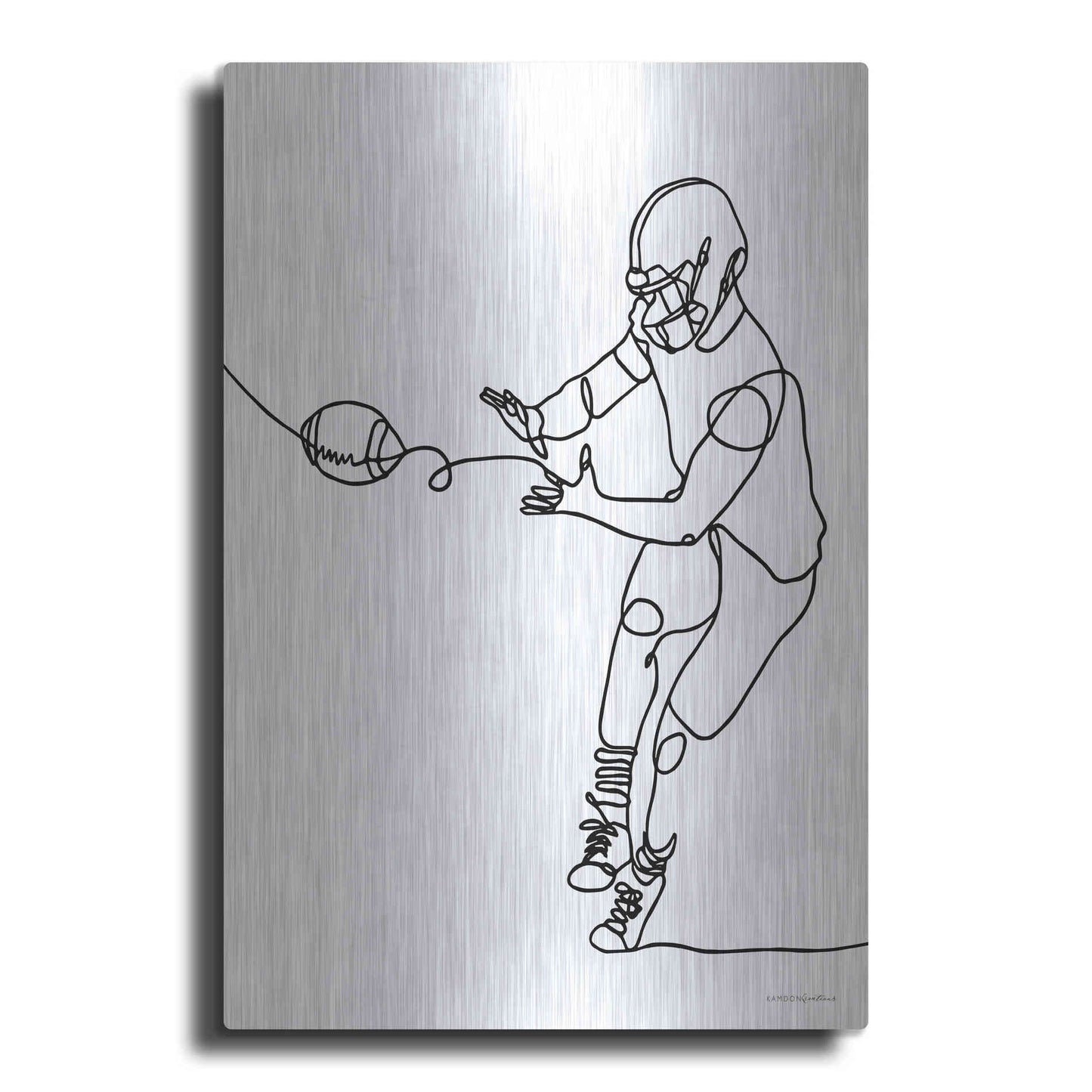 Luxe Metal Art 'Catch' by Kamdon Kreations, Metal Wall Art