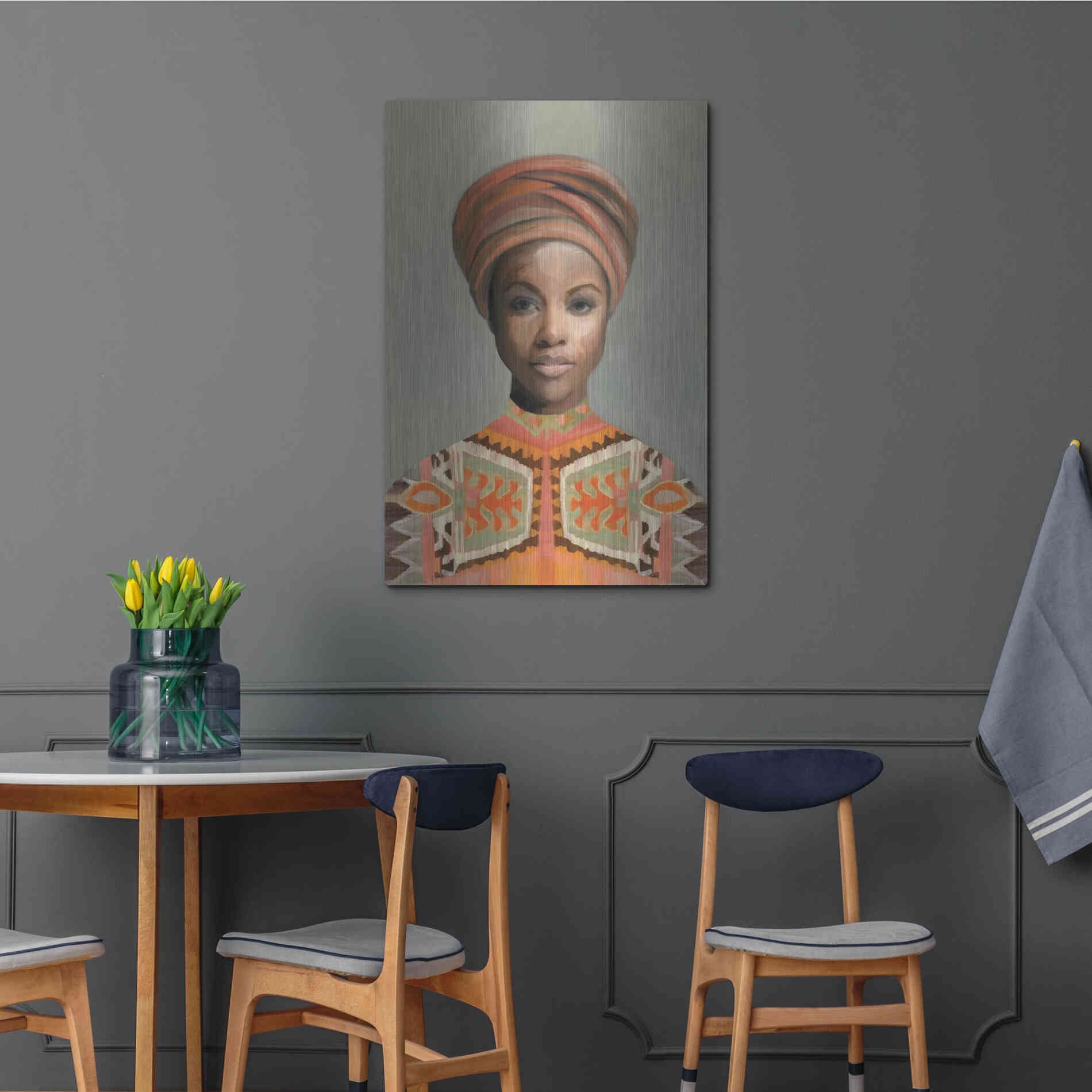Luxe Metal Art 'Luminescence' by Kamdon Kreations, Metal Wall Art,24x36