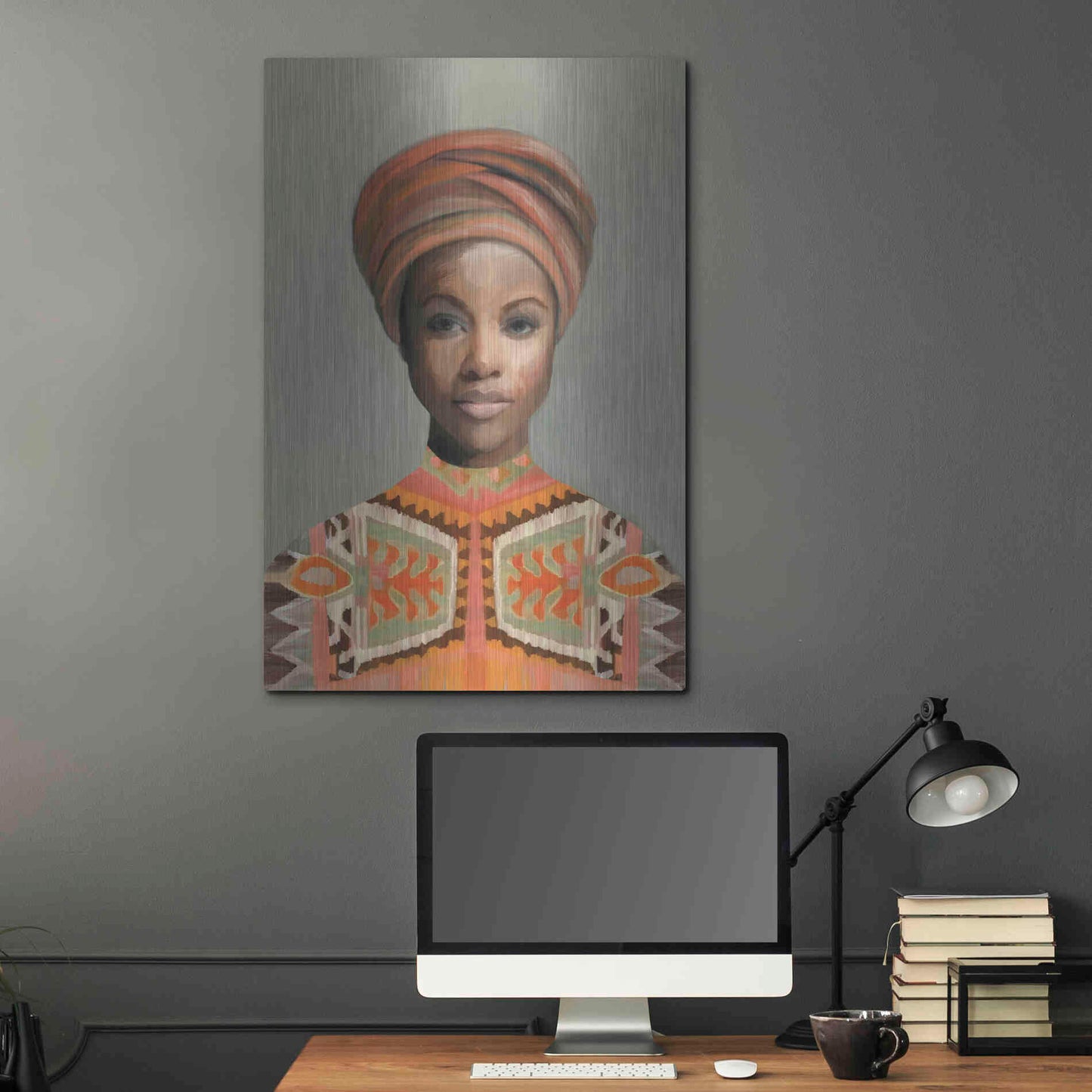 Luxe Metal Art 'Luminescence' by Kamdon Kreations, Metal Wall Art,24x36