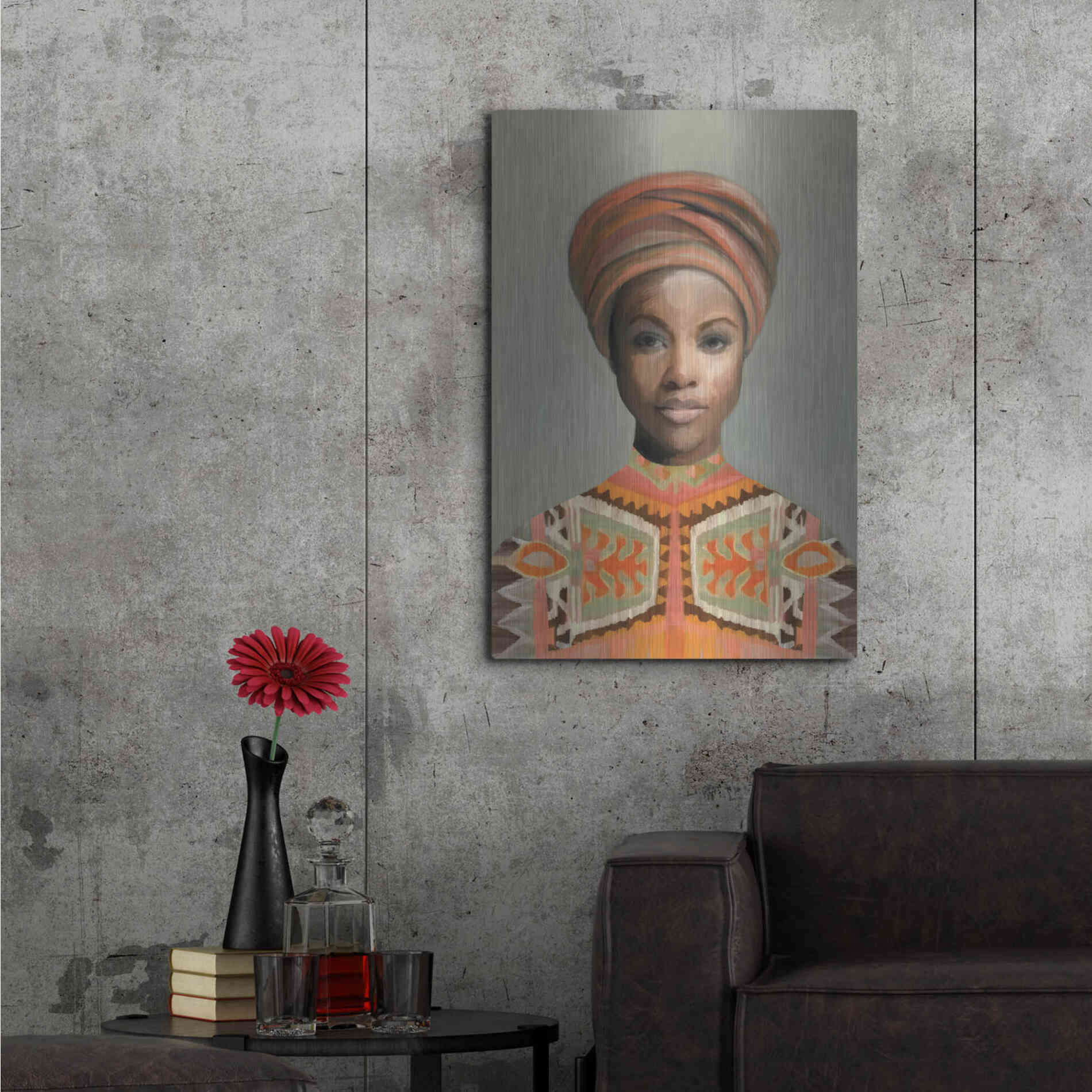 Luxe Metal Art 'Luminescence' by Kamdon Kreations, Metal Wall Art,24x36