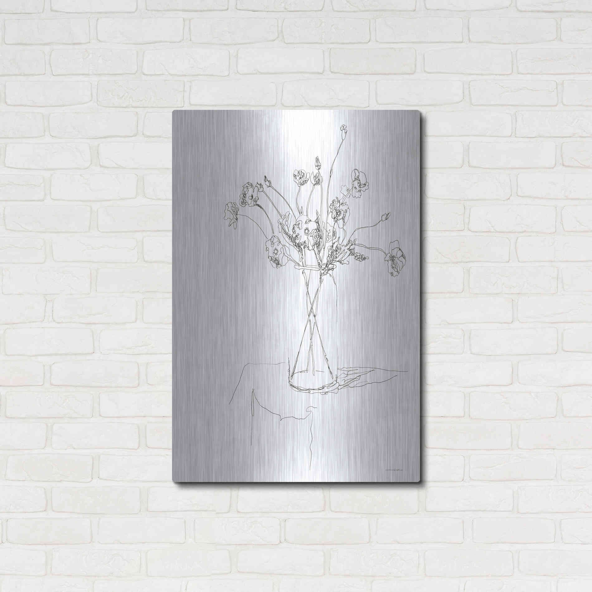 Luxe Metal Art 'Leftover Spaghetti Jar' by Kamdon Kreations, Metal Wall Art,24x36