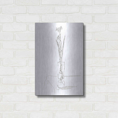 Luxe Metal Art 'The Way We Grow' by Kamdon Kreations, Metal Wall Art,16x24