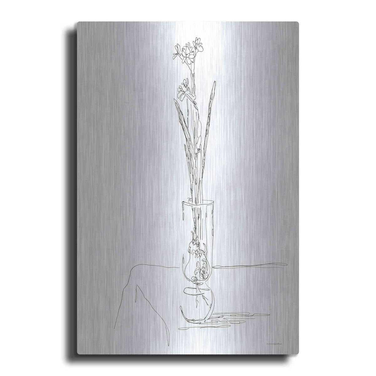 Luxe Metal Art 'The Way We Grow' by Kamdon Kreations, Metal Wall Art
