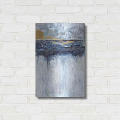 Luxe Metal Art 'The Edge' by Kamdon Kreations, Metal Wall Art,16x24