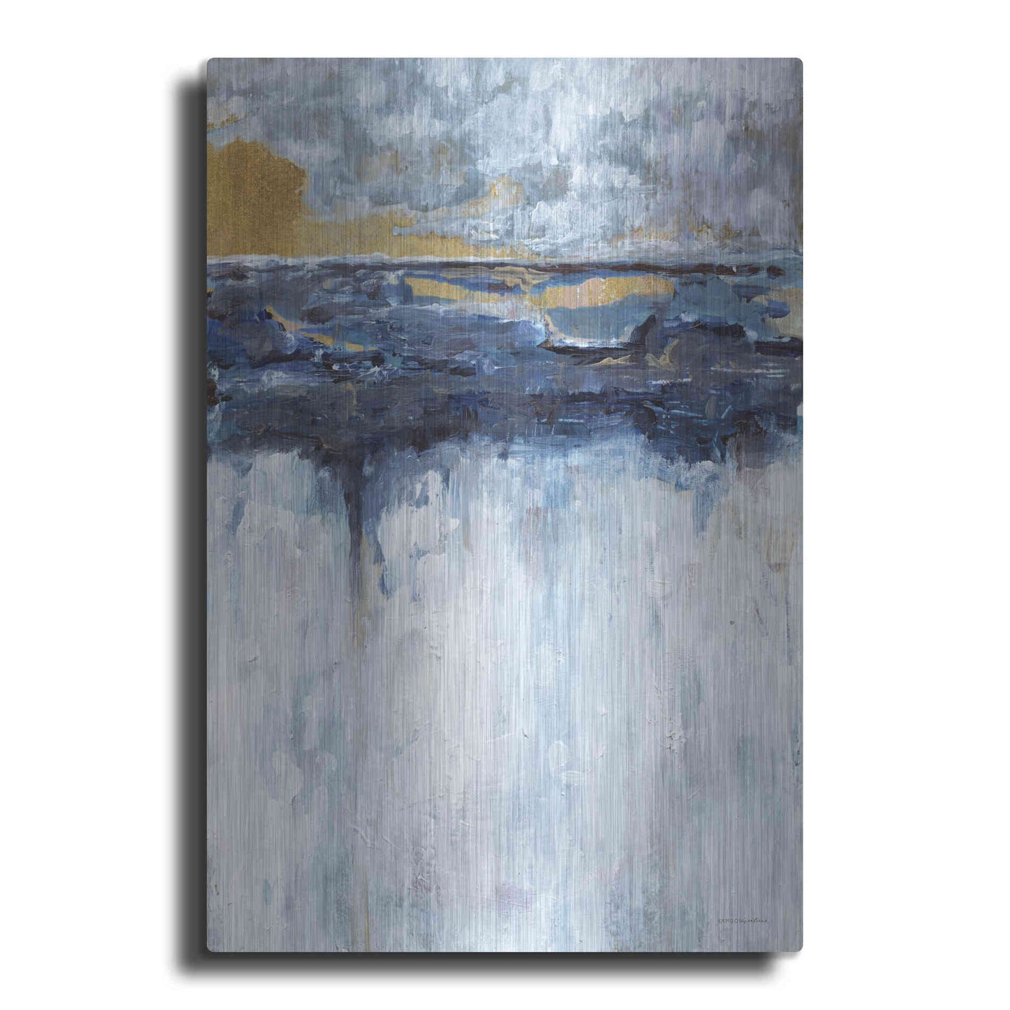 Luxe Metal Art 'The Edge' by Kamdon Kreations, Metal Wall Art