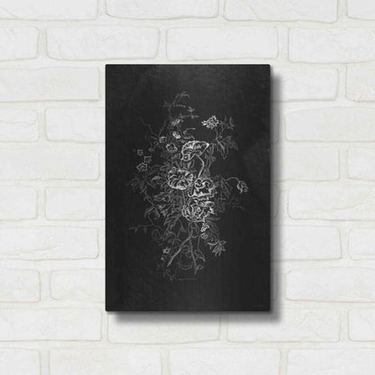 Luxe Metal Art 'Lacey Flowers' by Kamdon Kreations, Metal Wall Art,12x16