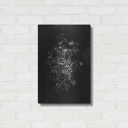 Luxe Metal Art 'Lacey Flowers' by Kamdon Kreations, Metal Wall Art,16x24