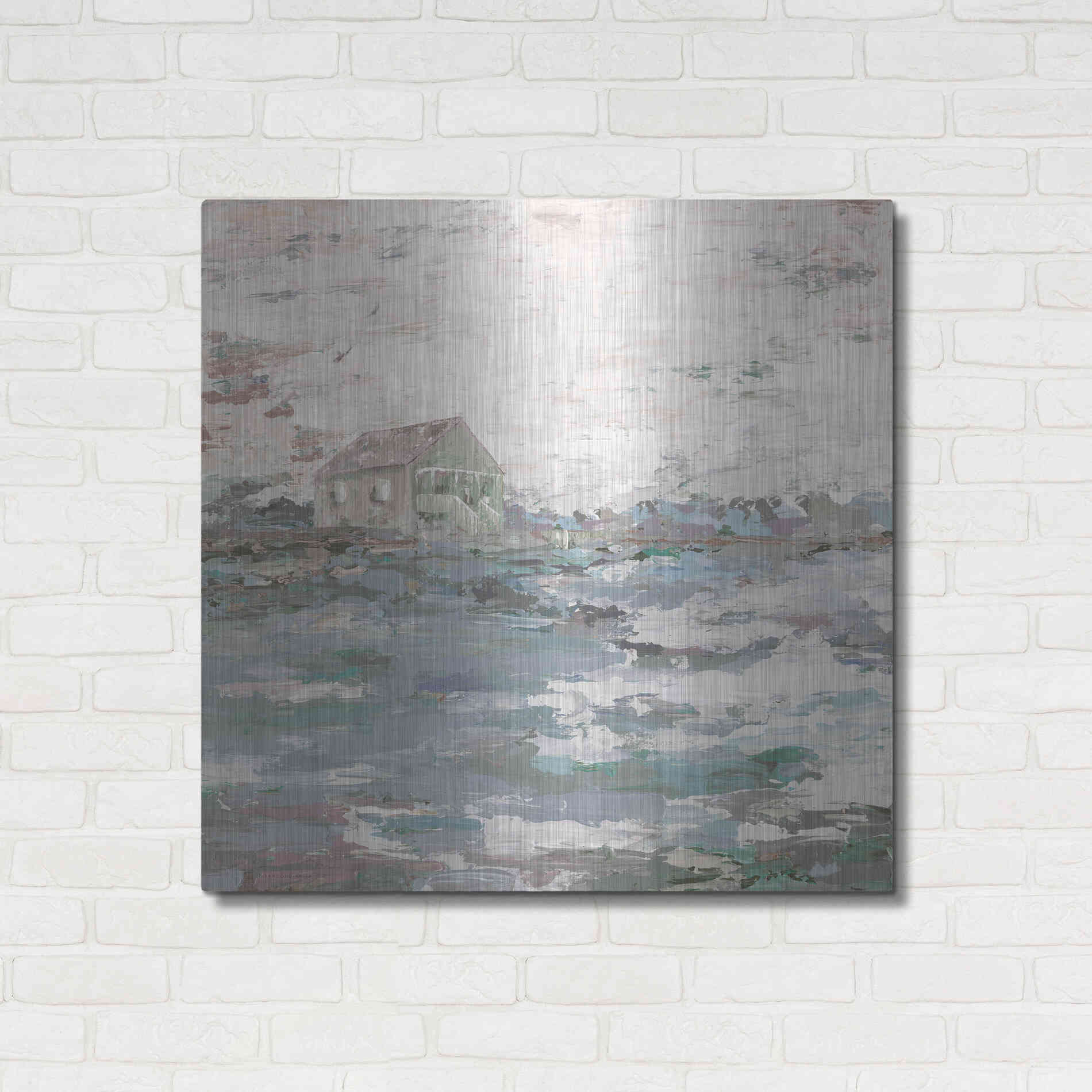 Luxe Metal Art 'Home on the Range' by Kamdon Kreations, Metal Wall Art,36x36