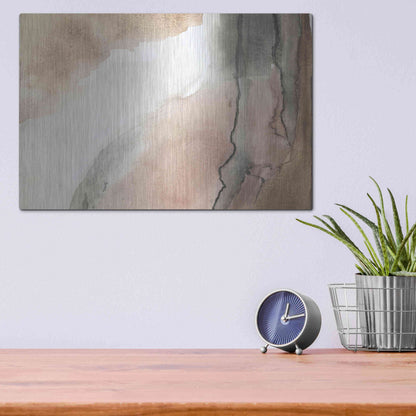 Luxe Metal Art 'Split' by Kamdon Kreations, Metal Wall Art,16x12