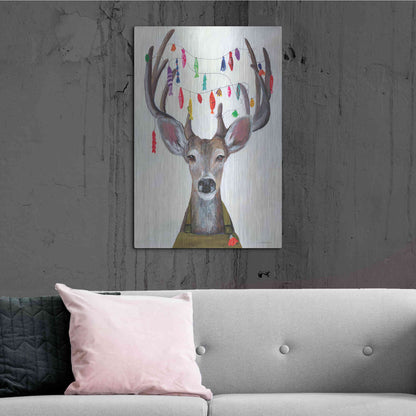 Luxe Metal Art 'My Dear You Look A-Lure-ing' by Kamdon Kreations, Metal Wall Art,24x36