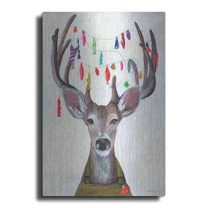Luxe Metal Art 'My Dear You Look A-Lure-ing' by Kamdon Kreations, Metal Wall Art