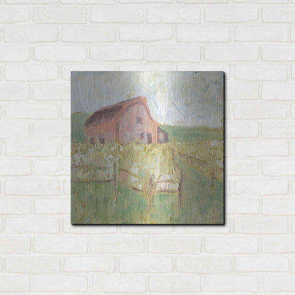 Luxe Metal Art 'Sweet Georgia' by Kamdon Kreations, Metal Wall Art,24x24