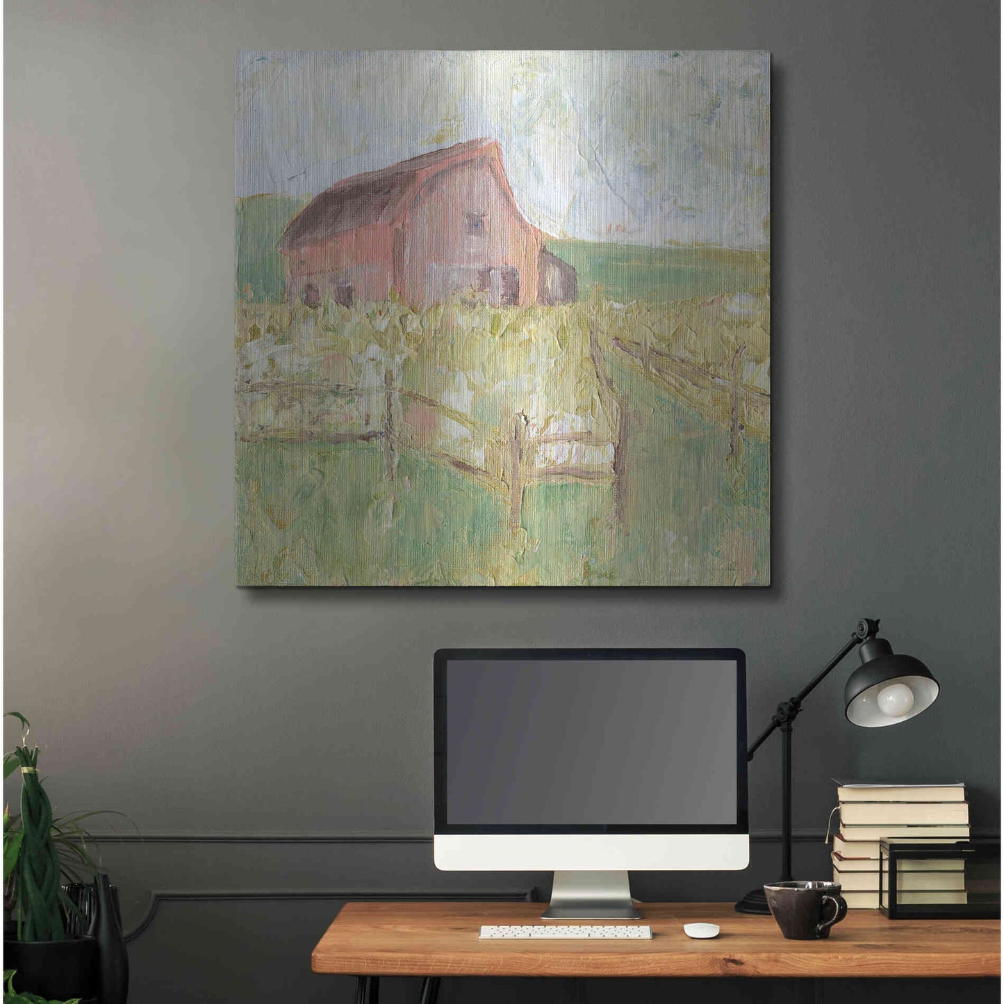 Luxe Metal Art 'Sweet Georgia' by Kamdon Kreations, Metal Wall Art,36x36