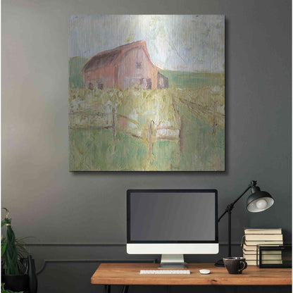 Luxe Metal Art 'Sweet Georgia' by Kamdon Kreations, Metal Wall Art,36x36