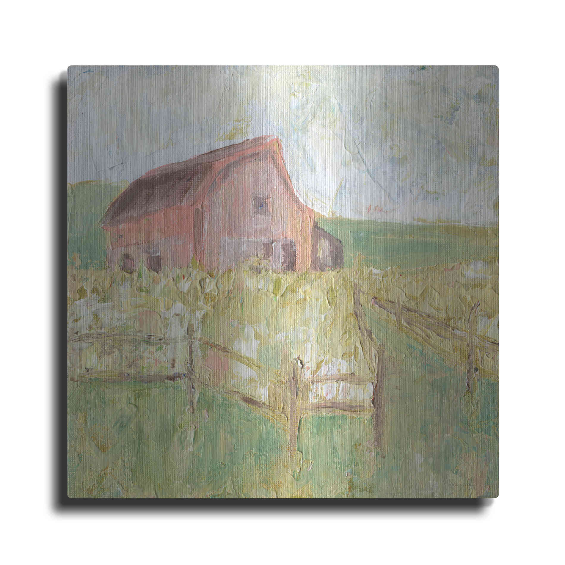 Luxe Metal Art 'Sweet Georgia' by Kamdon Kreations, Metal Wall Art