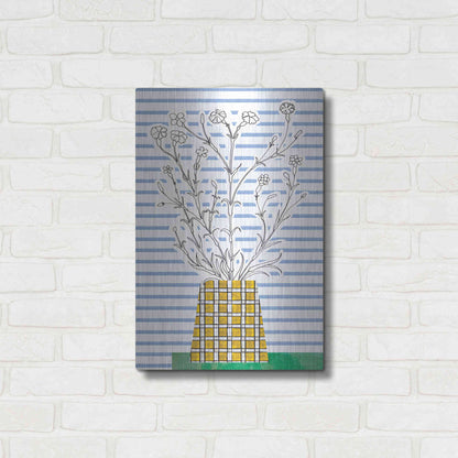 Luxe Metal Art 'Patch of Grass' by Kamdon Kreations, Metal Wall Art,16x24