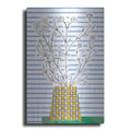 Luxe Metal Art 'Patch of Grass' by Kamdon Kreations, Metal Wall Art