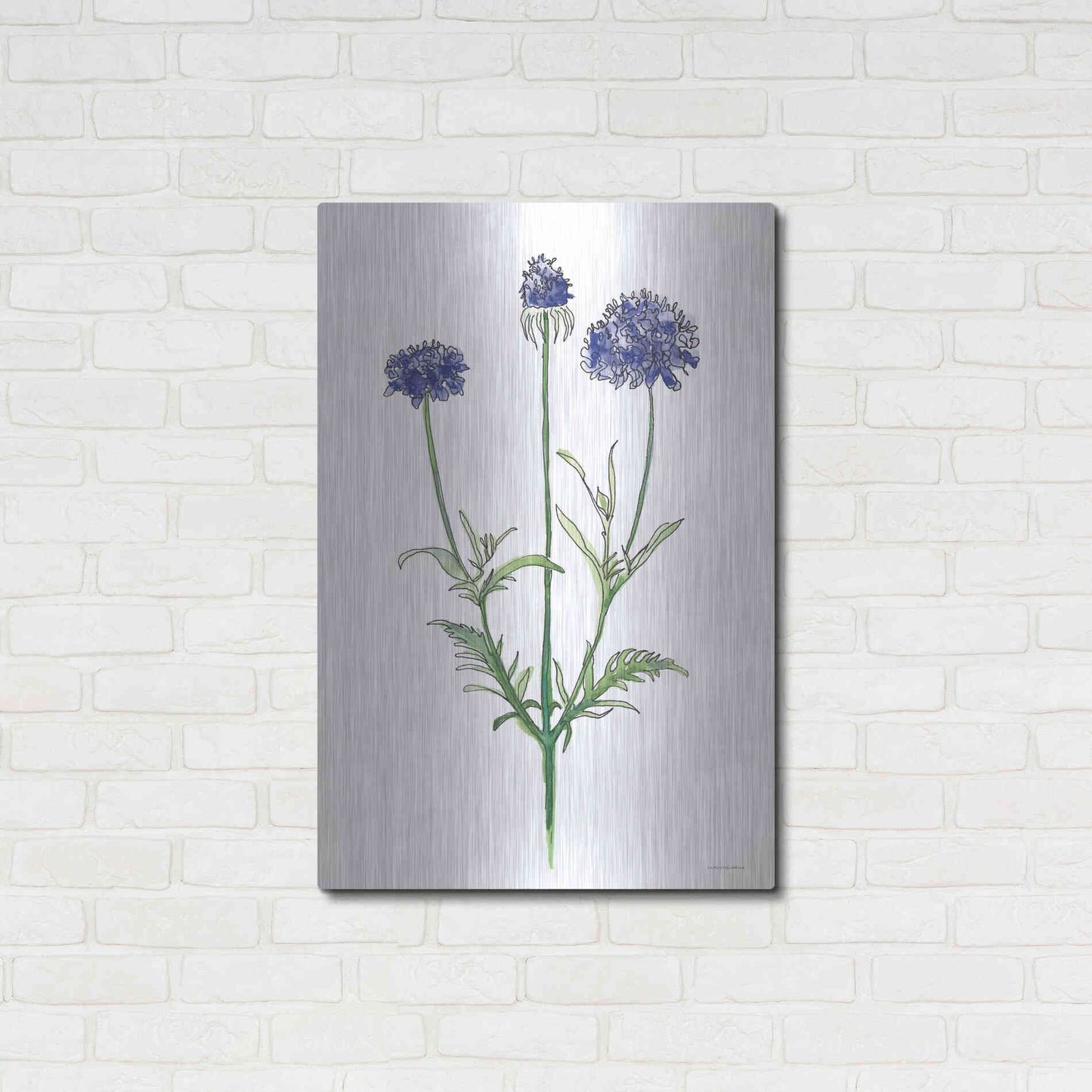 Luxe Metal Art 'Sisters in a Row' by Kamdon Kreations, Metal Wall Art,24x36