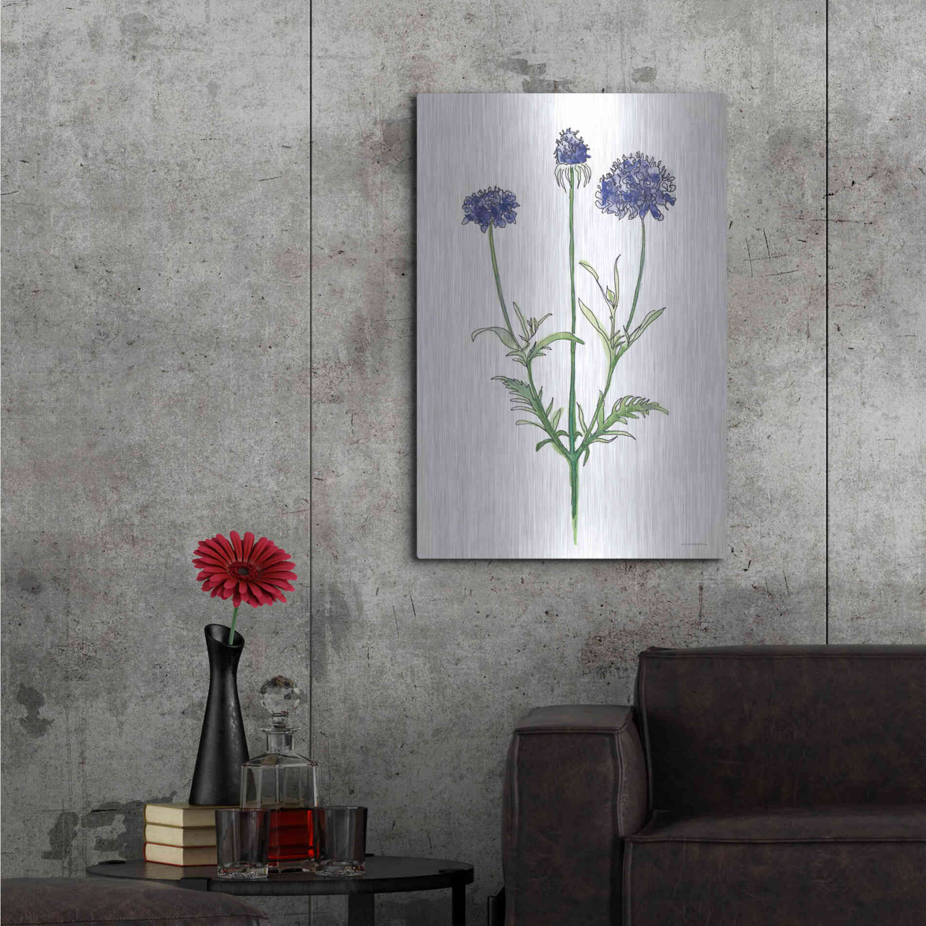 Luxe Metal Art 'Sisters in a Row' by Kamdon Kreations, Metal Wall Art,24x36