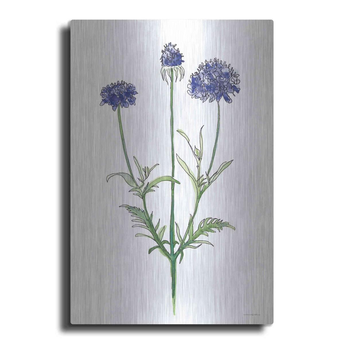 Luxe Metal Art 'Sisters in a Row' by Kamdon Kreations, Metal Wall Art