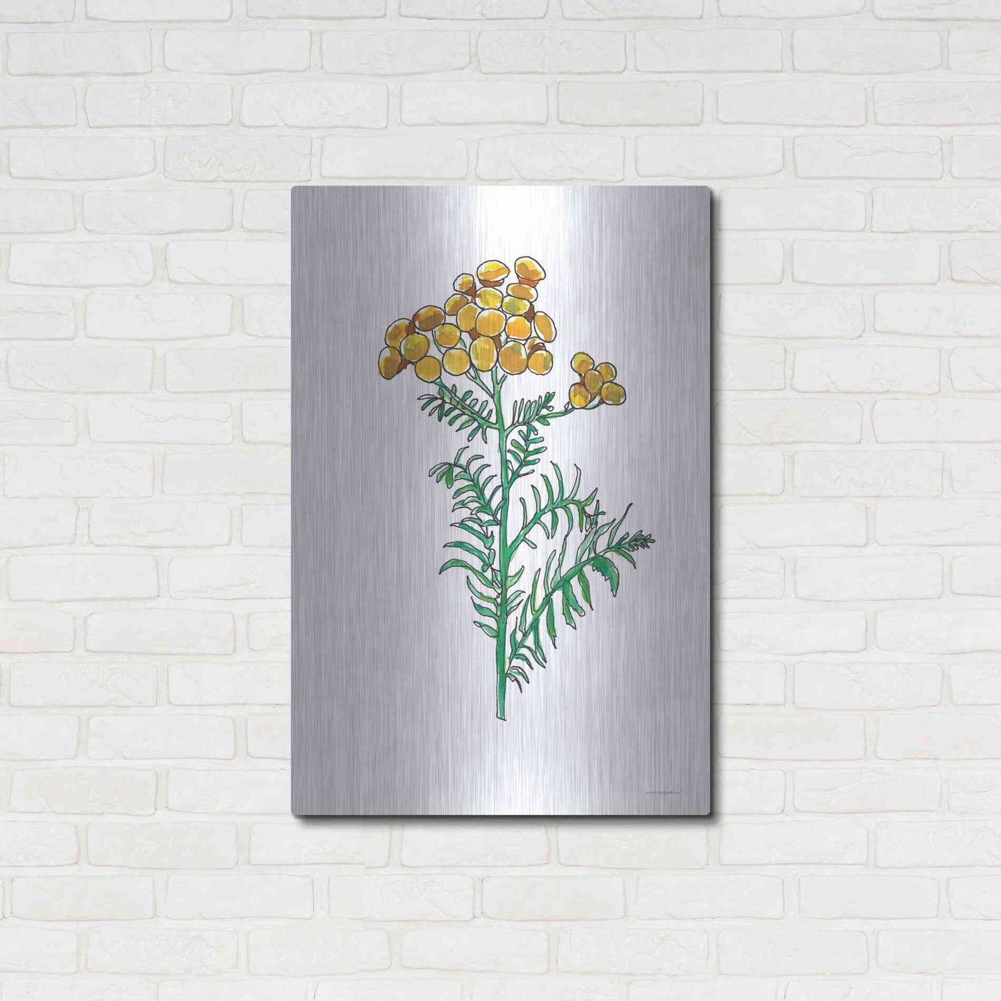 Luxe Metal Art 'Odd Ball' by Kamdon Kreations, Metal Wall Art,24x36