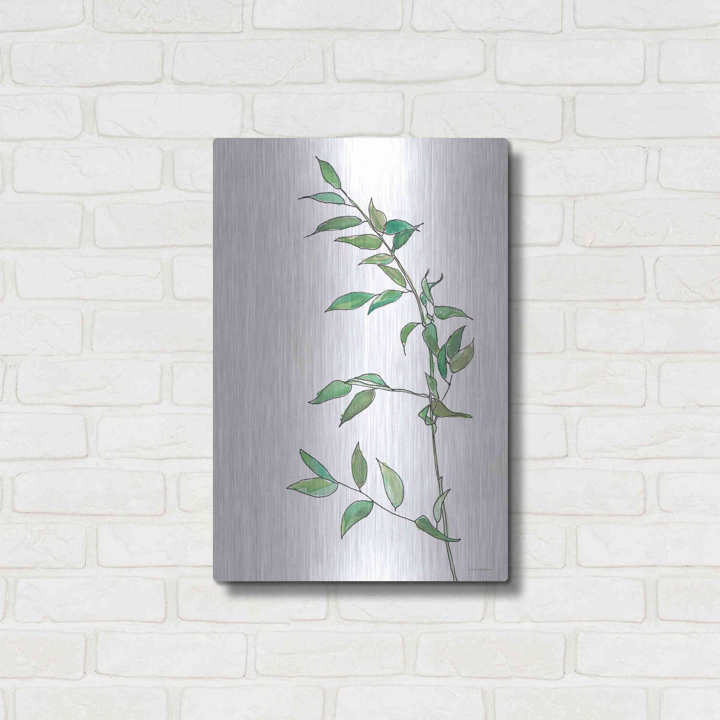 Luxe Metal Art 'Sweet Sway' by Kamdon Kreations, Metal Wall Art,16x24