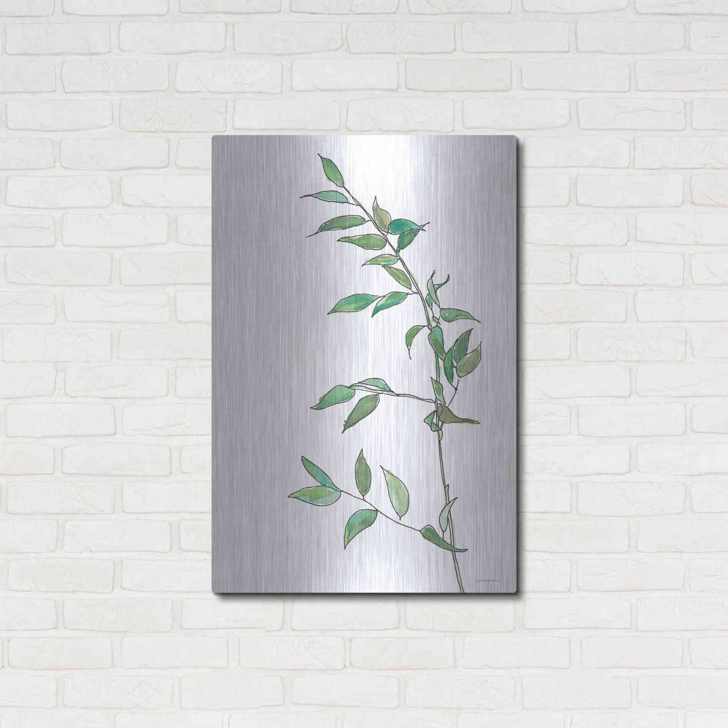 Luxe Metal Art 'Sweet Sway' by Kamdon Kreations, Metal Wall Art,24x36