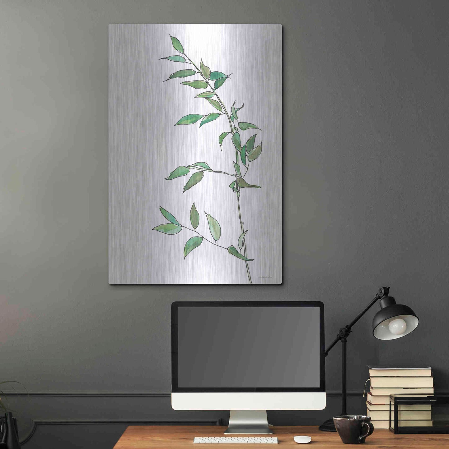 Luxe Metal Art 'Sweet Sway' by Kamdon Kreations, Metal Wall Art,24x36