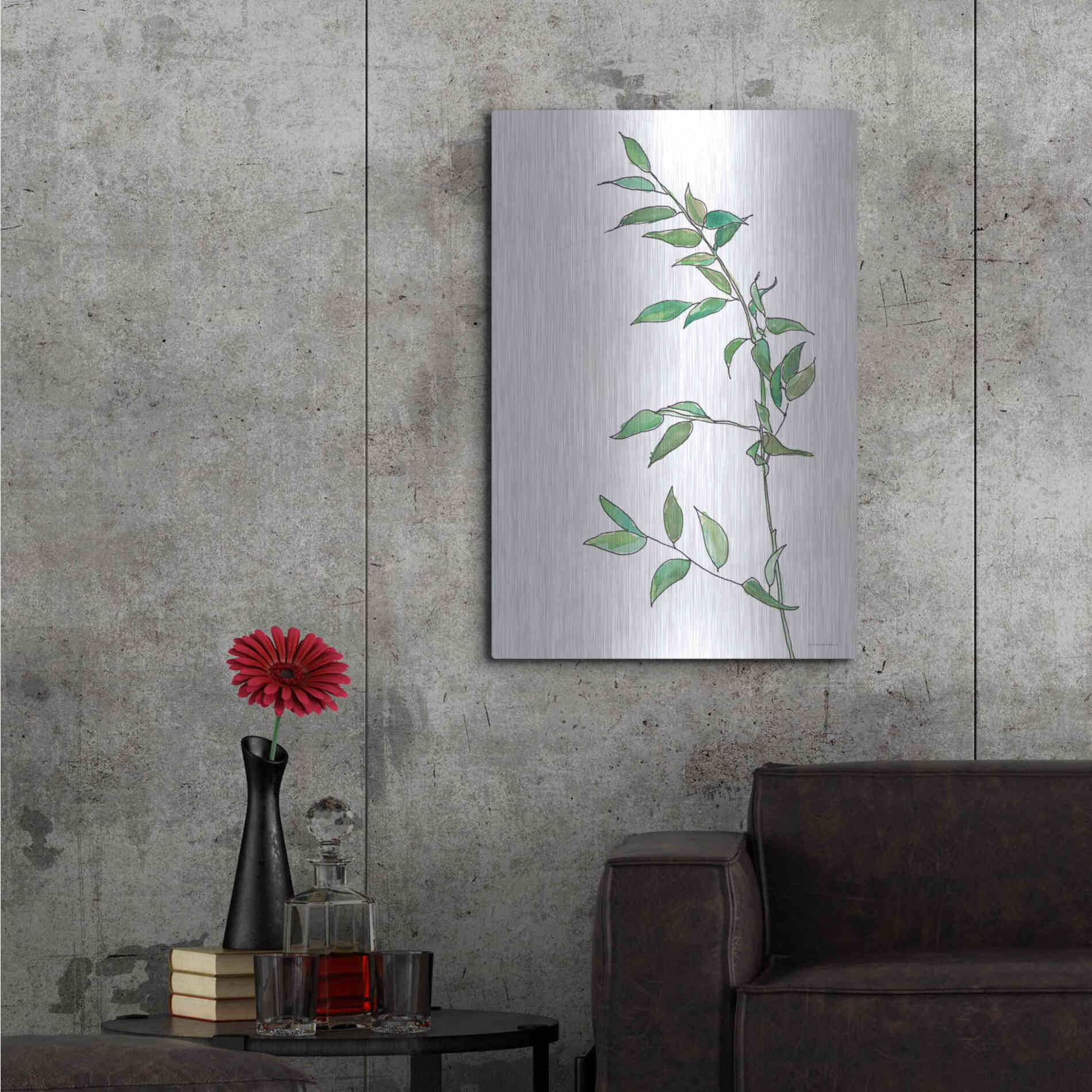 Luxe Metal Art 'Sweet Sway' by Kamdon Kreations, Metal Wall Art,24x36