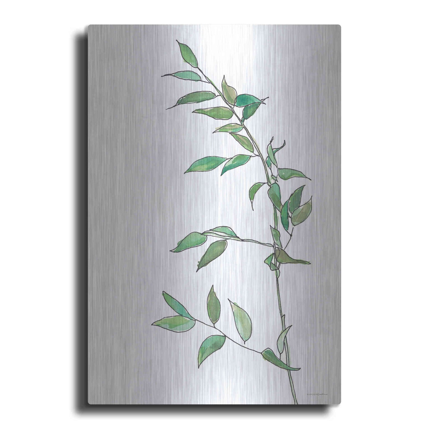Luxe Metal Art 'Sweet Sway' by Kamdon Kreations, Metal Wall Art