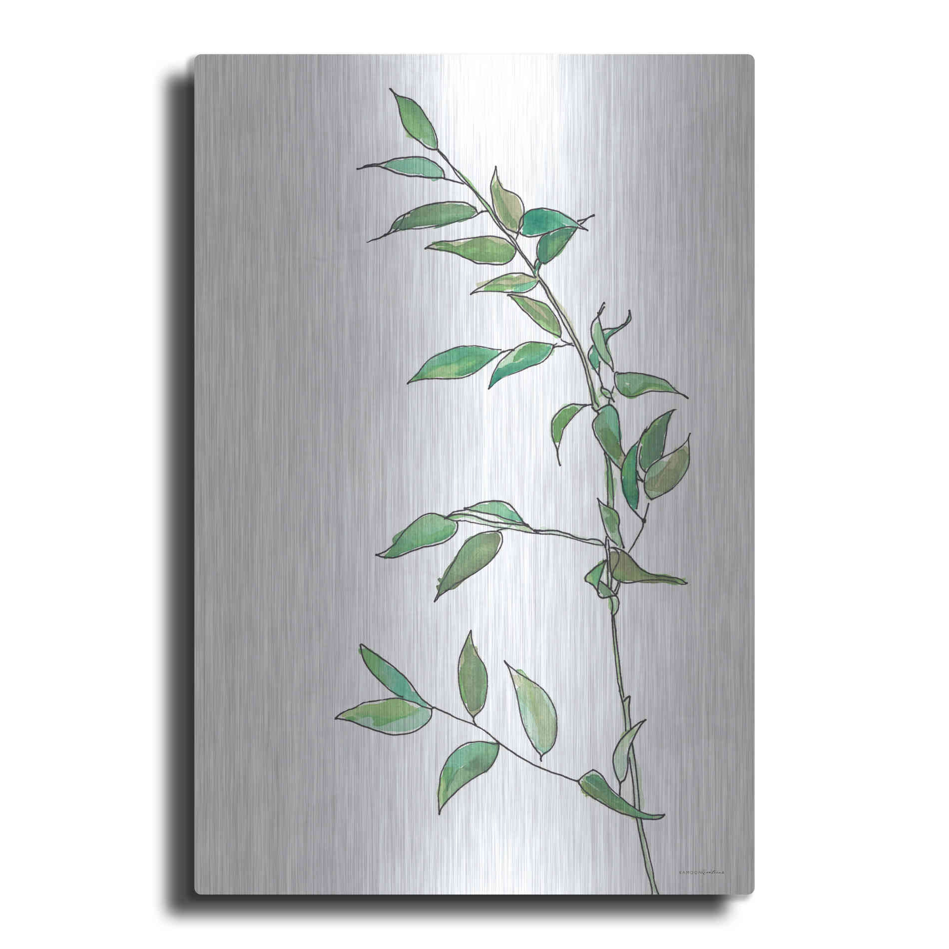 Luxe Metal Art 'Sweet Sway' by Kamdon Kreations, Metal Wall Art