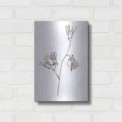 Luxe Metal Art 'A little Split' by Kamdon Kreations, Metal Wall Art,12x16