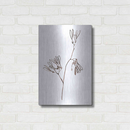 Luxe Metal Art 'A little Split' by Kamdon Kreations, Metal Wall Art,16x24