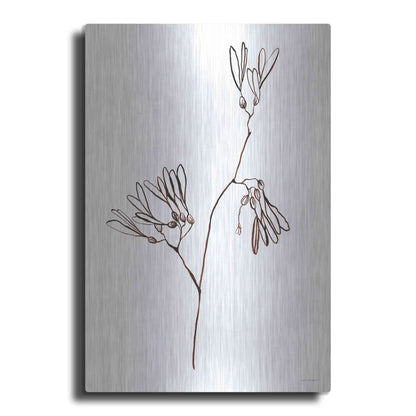 Luxe Metal Art 'A little Split' by Kamdon Kreations, Metal Wall Art