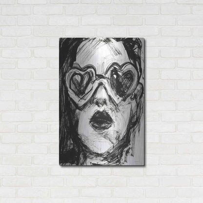 Luxe Metal Art 'Love Goggles' by Kamdon Kreations, Metal Wall Art,24x36