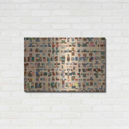 Luxe Metal Art 'From 1st Street to 16th' by Kamdon Kreations, Metal Wall Art,36x24