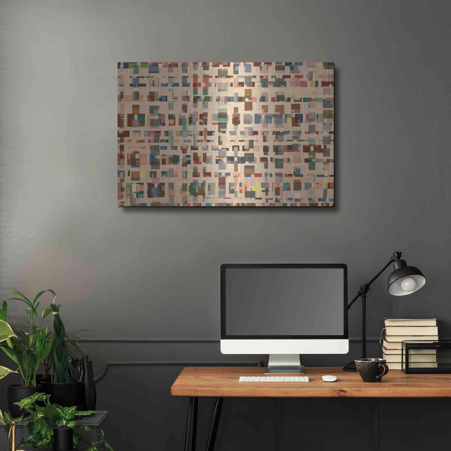 Luxe Metal Art 'From 1st Street to 16th' by Kamdon Kreations, Metal Wall Art,36x24