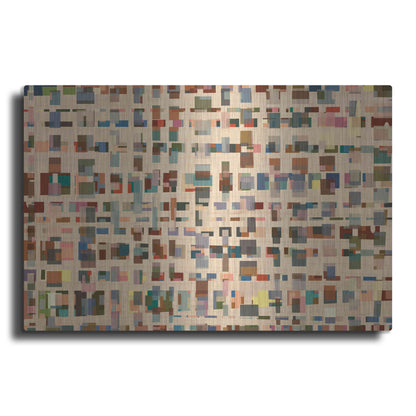 Luxe Metal Art 'From 1st Street to 16th' by Kamdon Kreations, Metal Wall Art