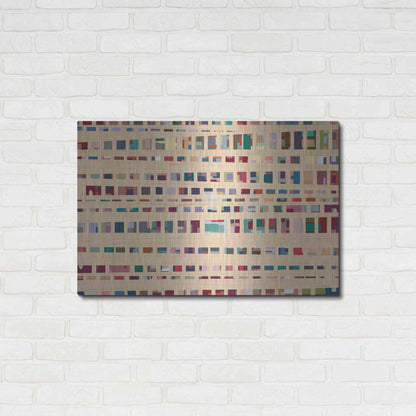 Luxe Metal Art 'The Space Between Us' by Kamdon Kreations, Metal Wall Art,36x24