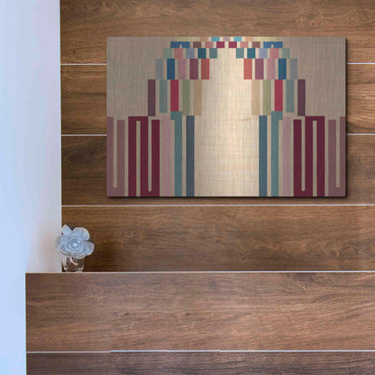 Luxe Metal Art 'Up or Down' by Kamdon Kreations, Metal Wall Art,16x12
