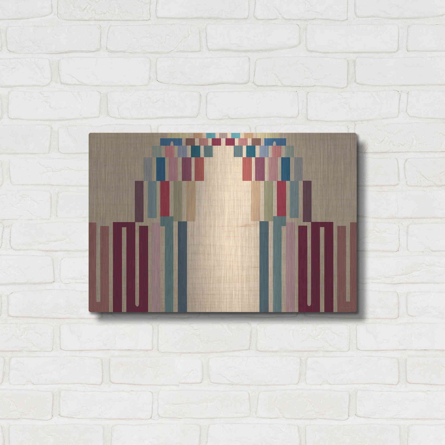 Luxe Metal Art 'Up or Down' by Kamdon Kreations, Metal Wall Art,24x16