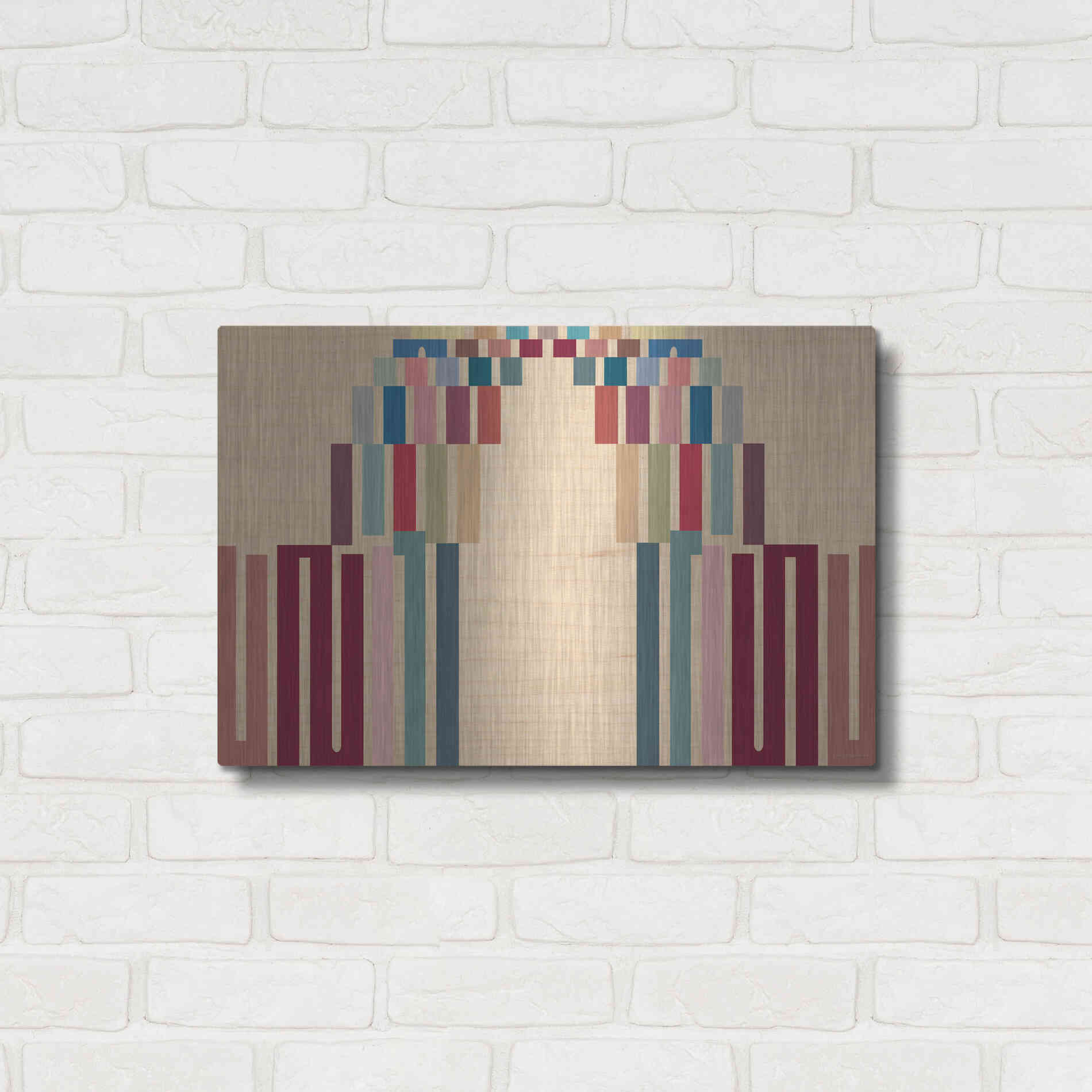 Luxe Metal Art 'Up or Down' by Kamdon Kreations, Metal Wall Art,24x16