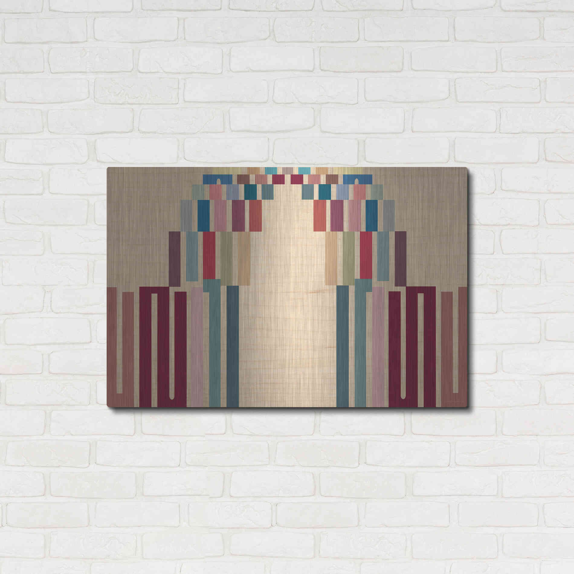 Luxe Metal Art 'Up or Down' by Kamdon Kreations, Metal Wall Art,36x24