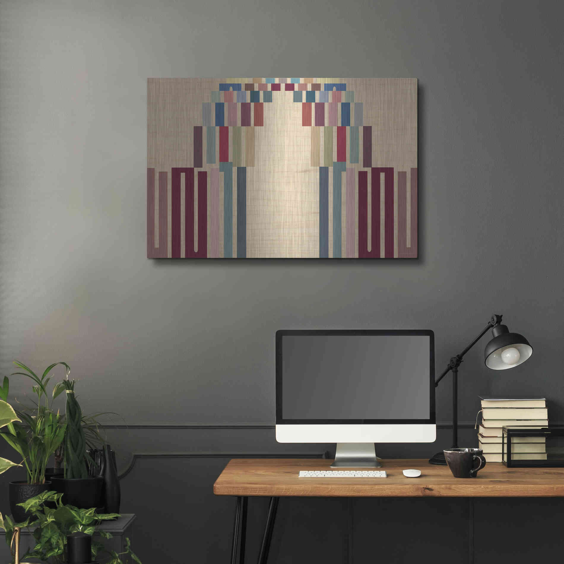 Luxe Metal Art 'Up or Down' by Kamdon Kreations, Metal Wall Art,36x24