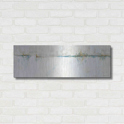 Luxe Metal Art 'A New Day    ' by Kamdon Kreations, Metal Wall Art,36x12